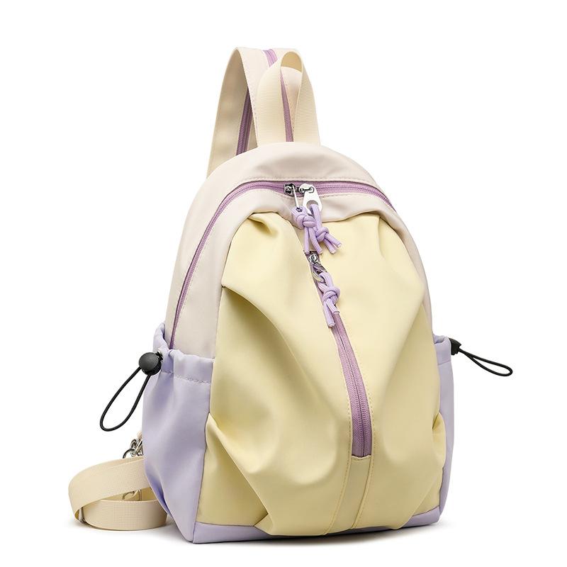 Backpack for Women, Cross-body Bag, Casual Sports Bag, Large Capacity Student Schoolbag, Water-resistant