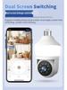 Smart Surveillance Bulb Camera with HD Night Vision and Full-Color Mobile Monitoring