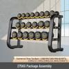 Zengrong PEV Pure Steel Core Coated Dumbbell Set