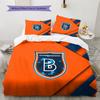 İstanbul Başakşehir Pattern Bedding Quilt Set  Home Decoration  Gift (1 * duvet cover + 2 * pillowcase  without core)
