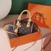 MKF Women's Printed Mini Shoulder Bag, 2023 Fashion Trend Boston Style Messenger Bag