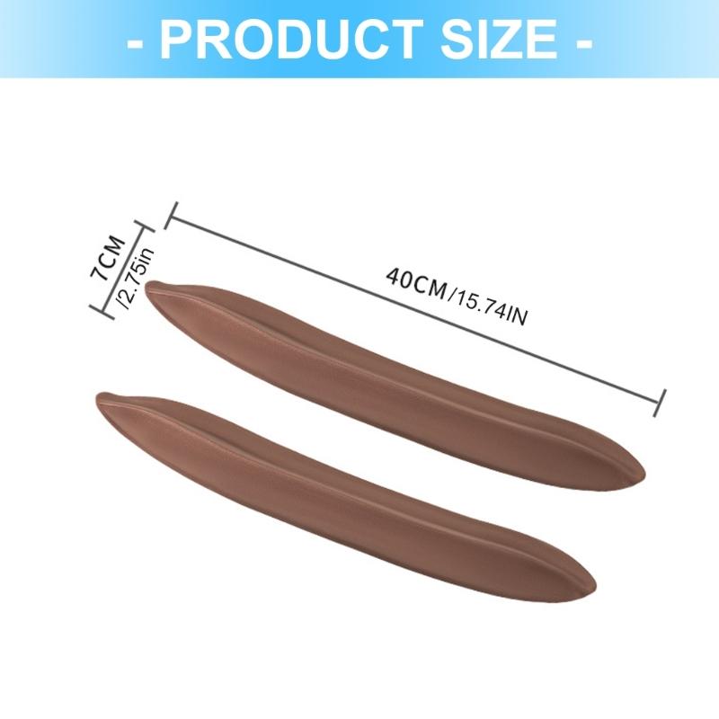 Car Seat Gaps Filler Universal Not Slip Dust Proof Flexible EVA Seat Gaps Stoppers for Vehicle Seat Cracks Protection