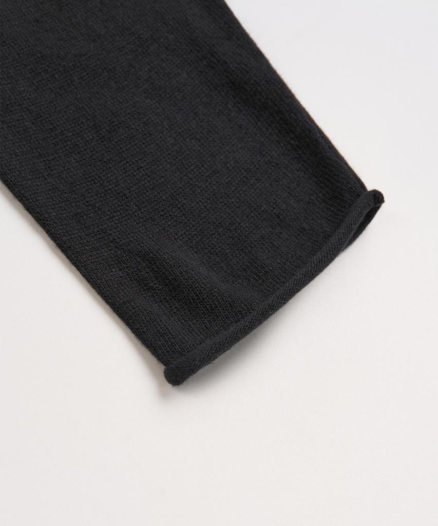 EXCONTAINER Rolling Crop Knit (Black)