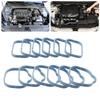 12pcs Professional Engine Intake Manifold Gasket Set Anticorrosion for MS97204 3.6L High Temperature Resistant Silicone