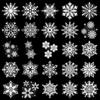 50 Unique Snowflake Personality Stickers for Creative and Fun Decoration