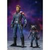 TAMASHII NATIONS S.H.Figuarts Star-Lord & Rocket Raccoon (Guardians of the Galaxy: Volume 3) Approx. 150mm x 60mm PVC & ABS Painted Movable Figure