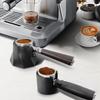 Black Coffee Tamper Base Spiral Pattern Coffee Portafilter Station Coffee Tamper Holder  Kitchen