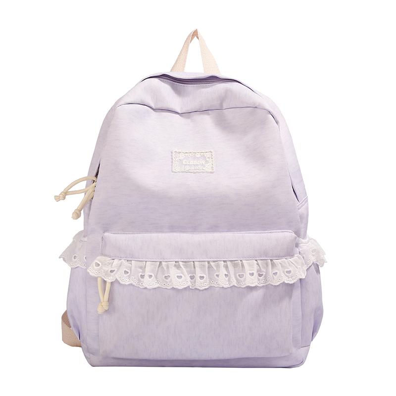 Zaino da Donna in Pizzo Borsa Scolastica per Studenti