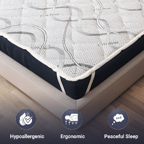 Protège-matelas avec élastiques | Housse de protection pour matelas respirante, hypoallergénique et anti-acariens 