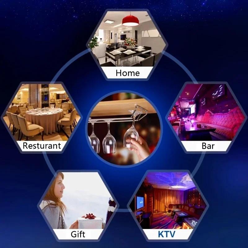 Nový 304 Nerezový Stojan na Víno Držák Sklenic Více Velikostních Variant Stojanový Regál Závěsná Barová Police Kuchyň/Restaurace Sklenice na Víno