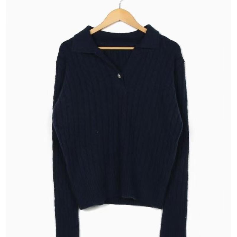 French Elegant Loose Fit Turtleneck Sweater Vinatge Twist Pattern Pullover Versatile Casualknitted Pullover Autumn Winter New