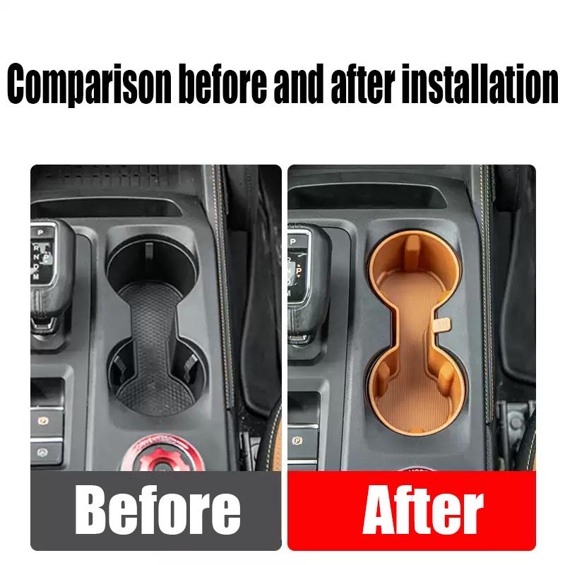 For Ford Ranger 2024 central control water cup panel protective pad automotive interior decoration accessories