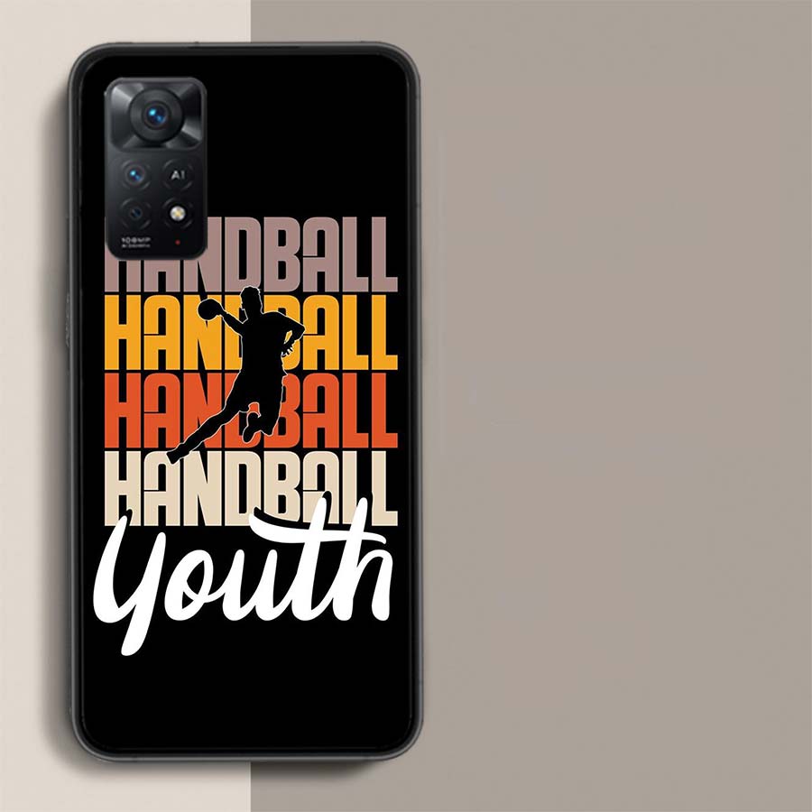 Handball Sport Phone Case For Redmi Note 14+ 13 Pro Plus 14C 13C 12C 12 10A 10C 10 9 8 9A 9C 9T 8A 7 Pro Xiaomi Capa Cover Cute