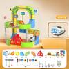 New Magic Track Train Cube Toy Maze Magnetic Building Blocks For Children Educational Construction Diy Brick Toy Model Gift Kid