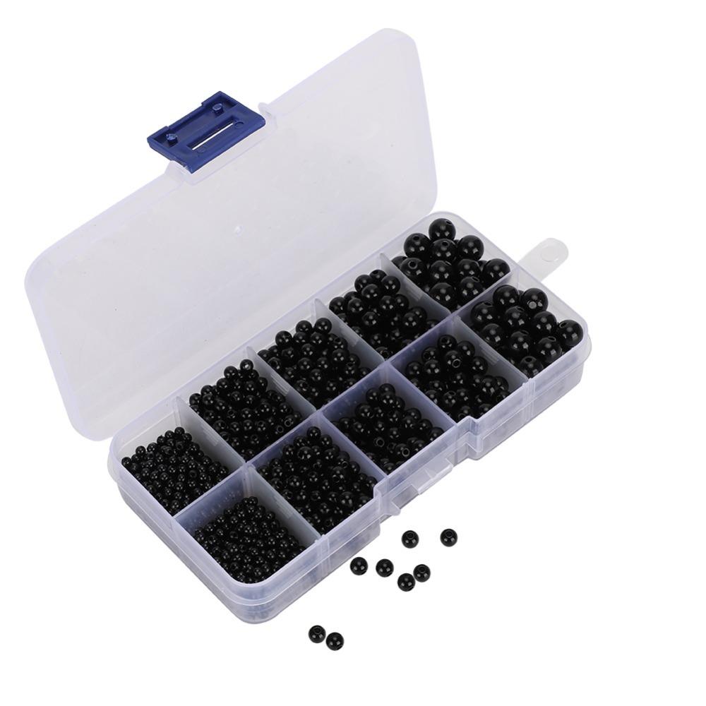 1380pcs 3-8mm Plastic Eyes 5 Sizes Animal Doll Toy Doll Accessories Doll Eyes Hand Made