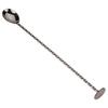 1Pc Stainless Steel Cocktail Spoon Beverage Coffee Mixing Layering Tool with Long Handle