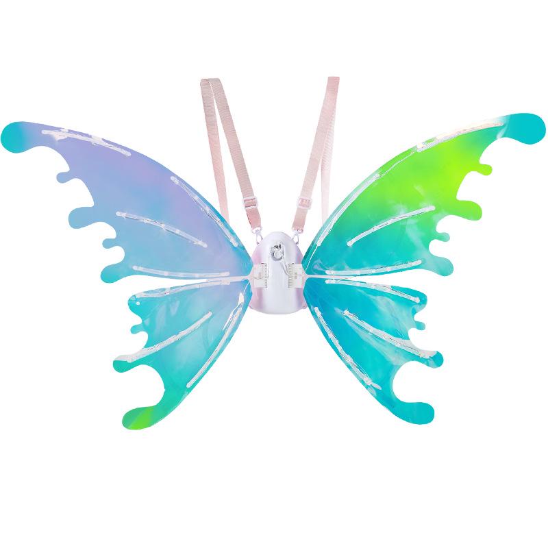 Children's Luminous Butterfly Fairy Wings for Outdoor Stage