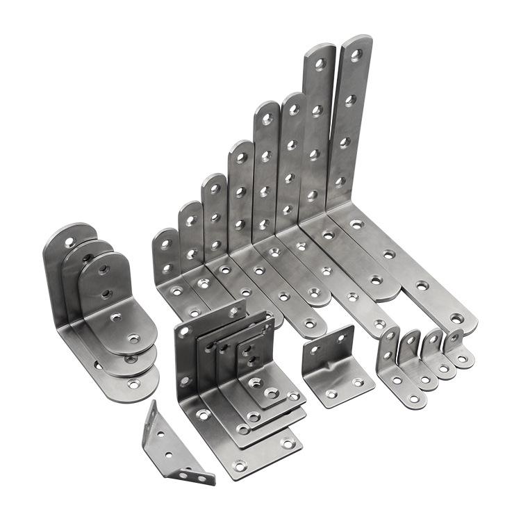 

Усиленный угловой кронштейн из нержавеющей стали 90° L-образной формы 20x20x16 mm