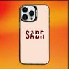 Quran Sabr Islam Patience Phone Case For iPhone 16,15,14,13,12,11,Mini,Pro,E,MAX Black Candy Matte Shockproof Cover