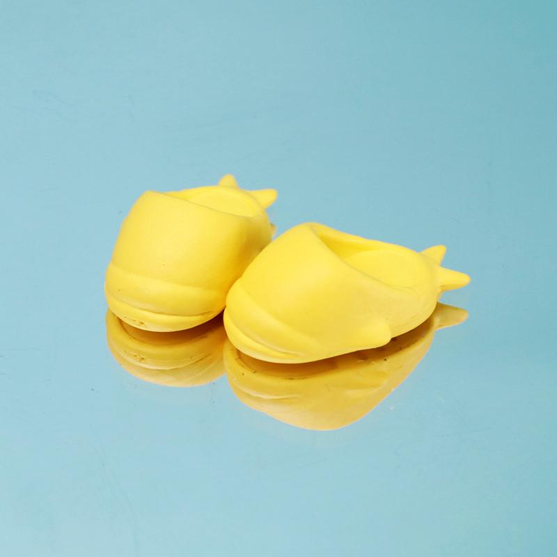 Pair Doll Duck Color Slippers Cute Accessories Bjd Shoes Decoration Detachable Material OB11 PVC 1 of 1/12 Entertaining Play Safe Kid Friendly Fun