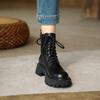 New Style Women's Leather Ankle Boots Outdoor Casual Shoes Lightweight Designer Warm Work Boots Classic Handmade Boots