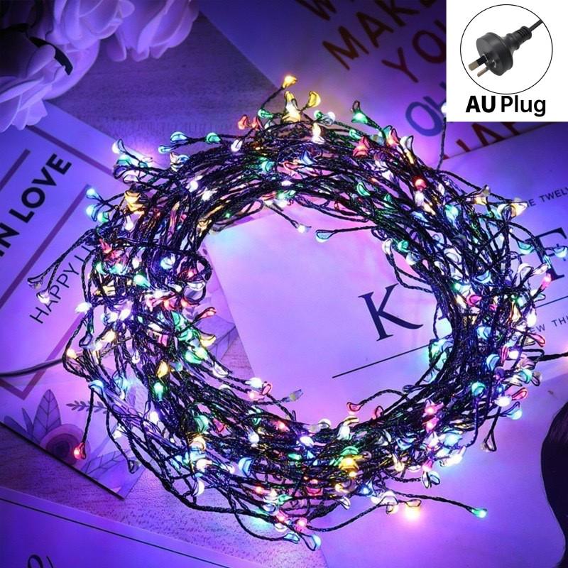String Led Christmas Lights With Copper Wire For Indoor Outdoor Holiday Decor