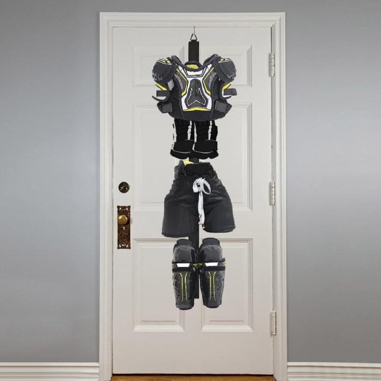 Versatile Wall Mounted Sturdy Hockey Rack Portable Home Accessory with Easy Installation Stylish for Youth Rooms