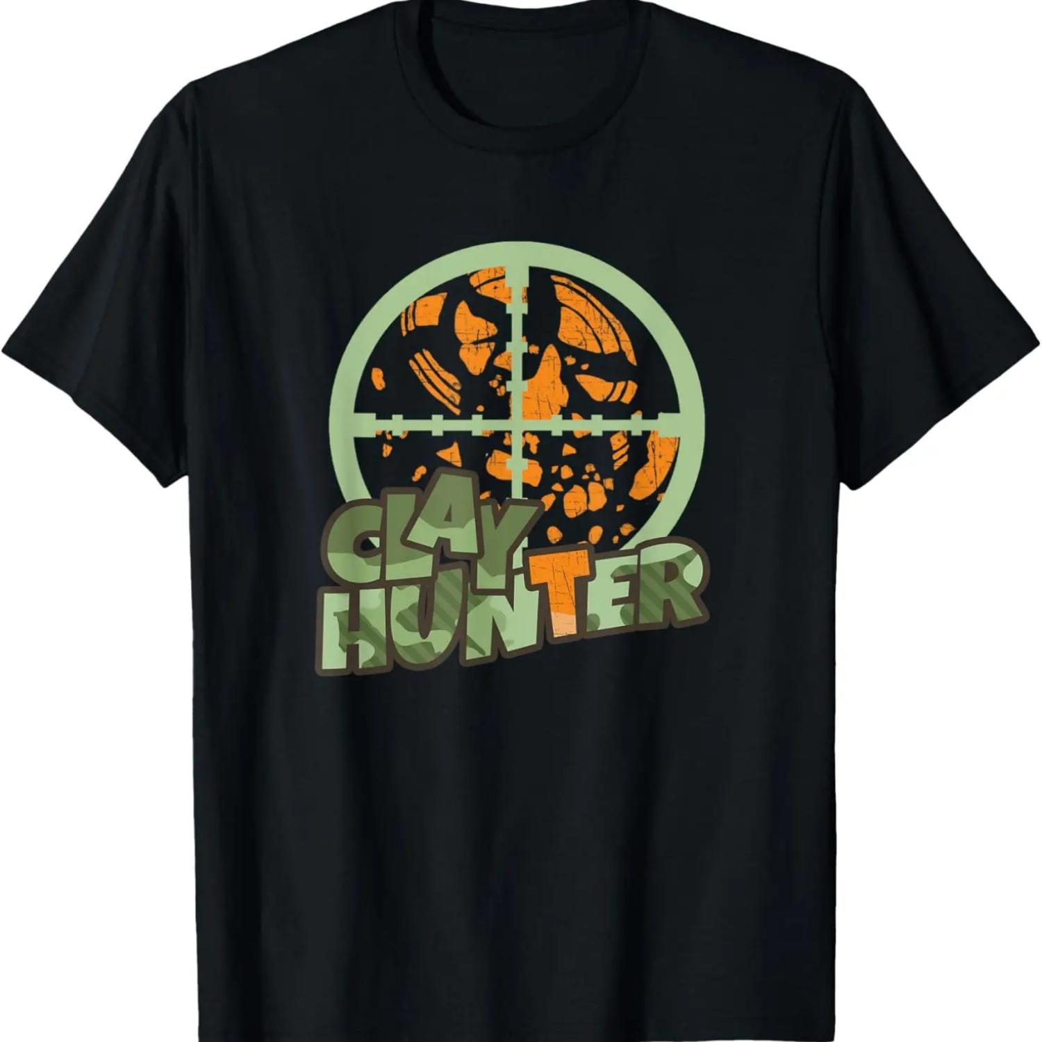 Clay Target Shooting Clay Hunter Nothing But Dust Trap Skeet T-Shirt S