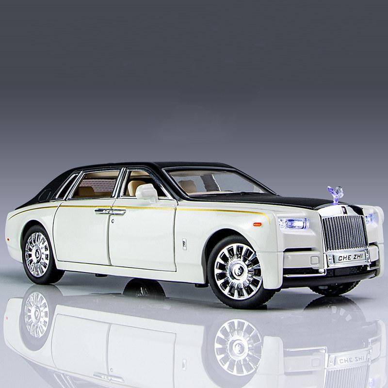 1:24 Phantom Limousine Legierungsmodell Diecast Spielzeugfahrzeuge Für Kinder Sammlung Auto Spielzeug Kinder Geburtstagsgeschenke