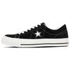 ONE STAR Sude Suede Soft And Comfortable Low Top Skateboard Shoes Unisex Black Japan Version 35200860