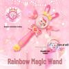 Rainbow Guardians Luminous Princess Wand: Fairy Morning Light Scepter for Girls