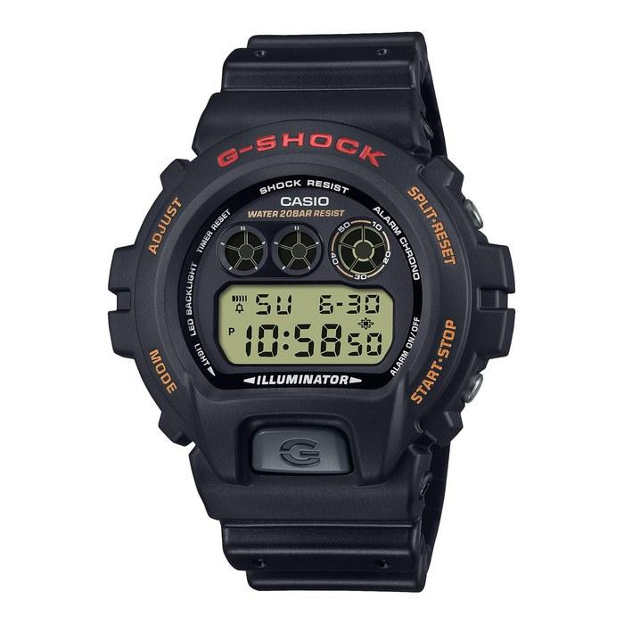 [Casio] G-Shock DW-6900UB-9JF Black Men s Watch (Black/Orange)