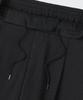 MUSINSA STANDARD Crinkle Loose Tapered Elastic Waist Pants [Dark Gray]