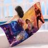 Korean Kpop Group A-Aespas Microfiber Printed Beach Towel Mountain Climbing Yoga Beach Swimming Running Absorbent Soft Towel