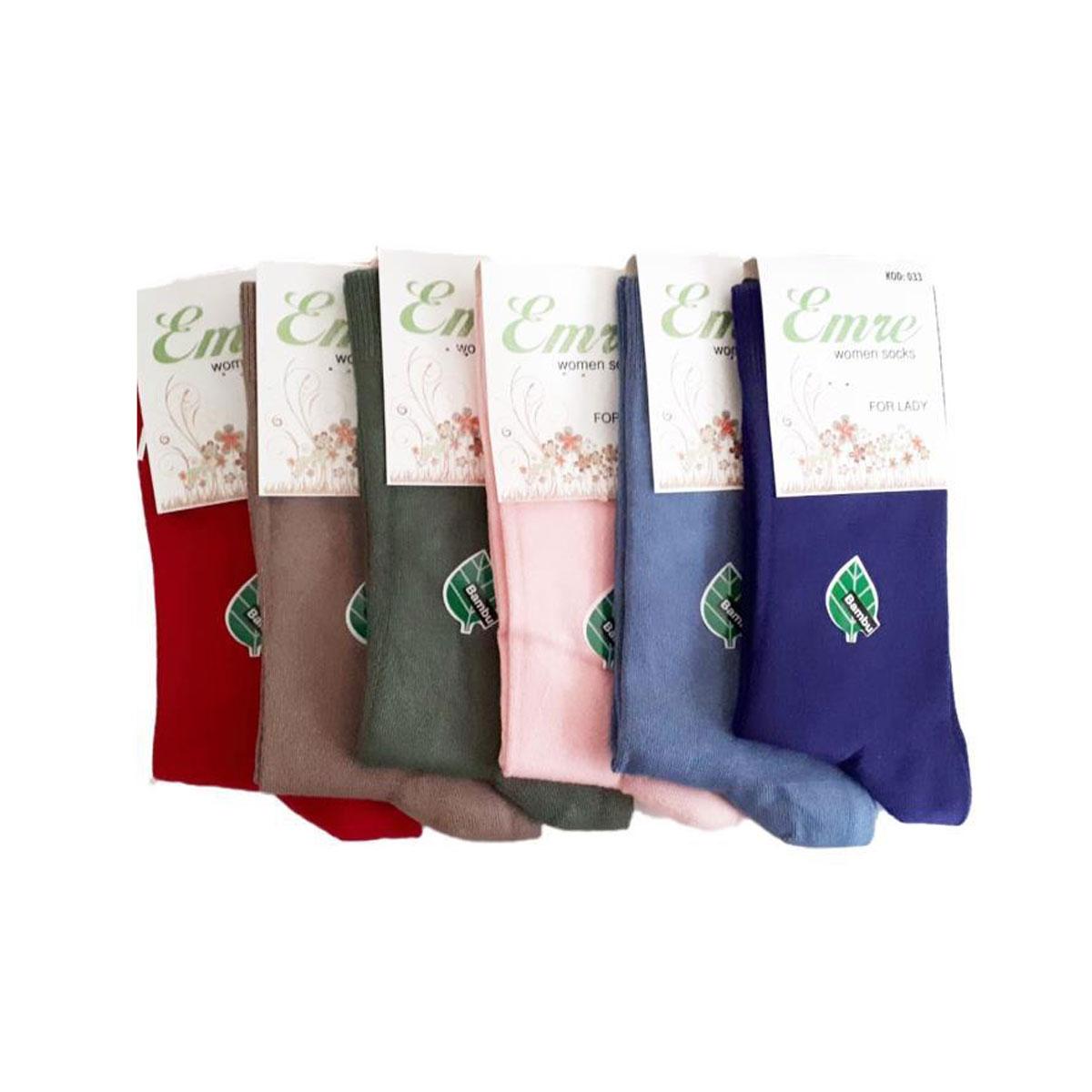 

Emre Kadın Bambu Asorti Bayan Soket Çorap 6lı Paket