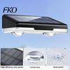 Warm White Solar Wall Light Washer Lights, Outdoor Light, Waterproof Garden LED Lamp Step Lights Rechargeable with Color Changing RGB, Landscape