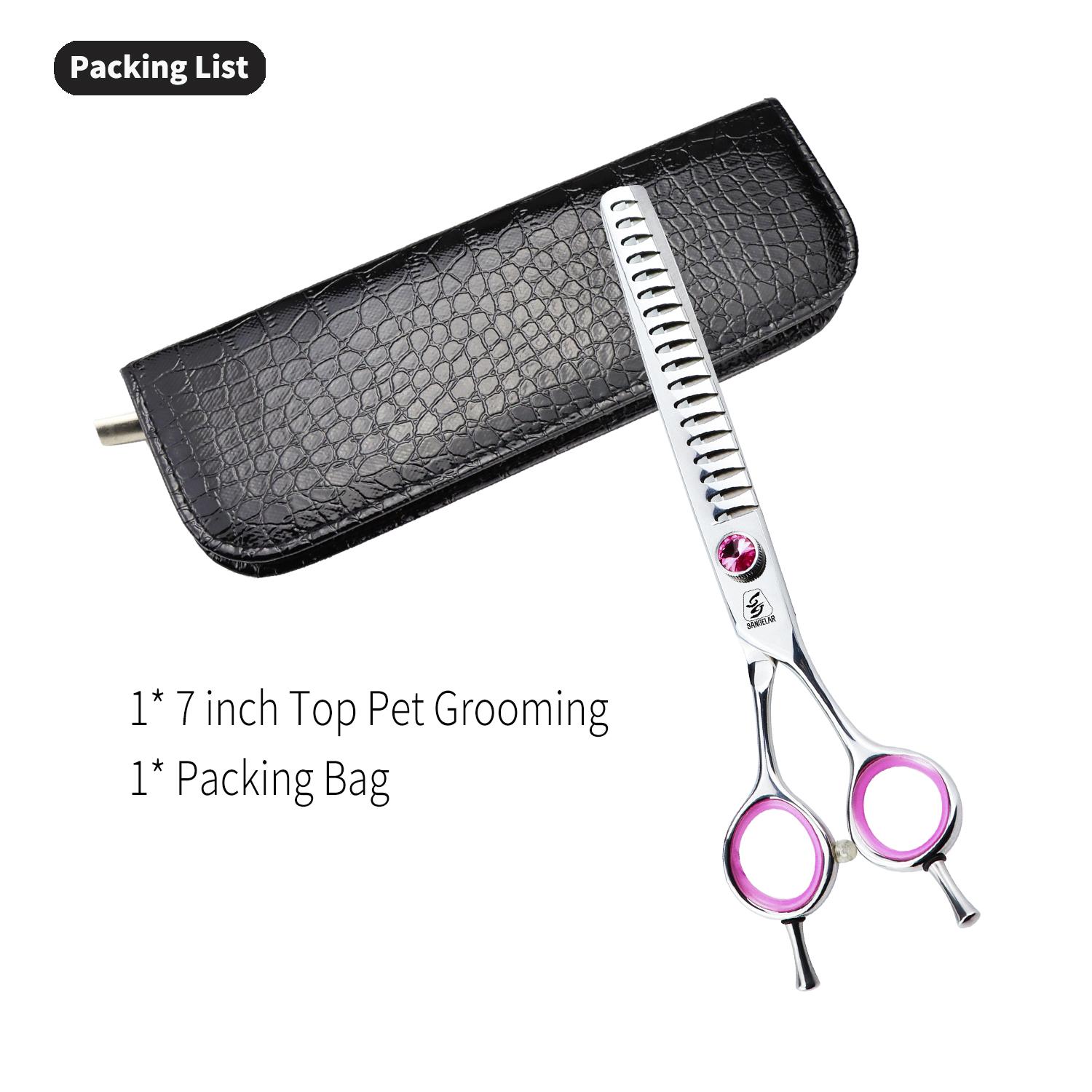 

Sangelar 7 дюймов 8 дюймов высший класс JP440C филировочные ножницы для ухода за домашними животными рыбные кости зубы ножницы для домашних животных 7 inch серебряный