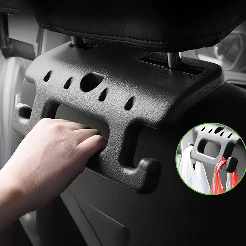 1PCS Car Seat Back Hook Seat Elderly and Children with Safety Armrest Seat Multi-function Rear Seat Creative Car Hook Car Handle Hook