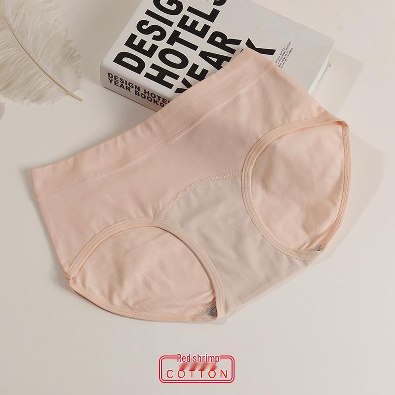 Plus Size Women's Cotton Mid-Rise Hip-Lifting Breathable Triangle Panties