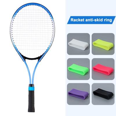 2 st Pickleball Racket Greppband Elastiskt Badminton Bordtennisracket Övergrepp Handtag Silikon Halkskyddsring Pickleball Tillbehör