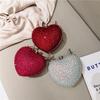 New love diamond-encrusted messenger women's bag mini acrylic bag dinner temperament shoulder portable cosmetic bag