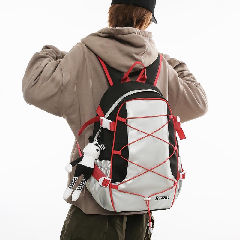 Lightweight Water-repellent Backpack Unisex Large Capacity Sports Outdoor Backpack Travel Backpack