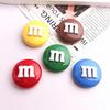 Multi-color M Bean Resin DIY Phone Case, Hair Clip & Fridge Ornaments