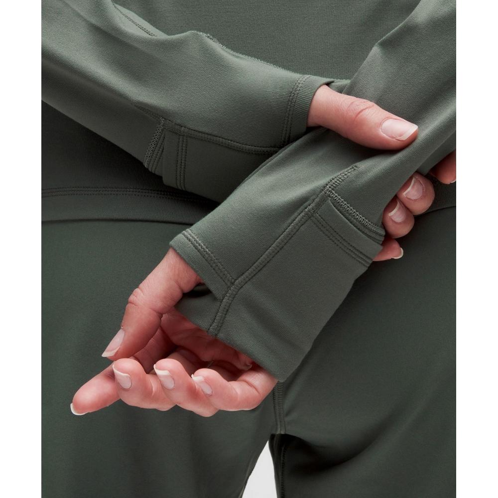 Lululemon Es S Rulu Langarmshirt  Aktualisiertes Dunkler Wald