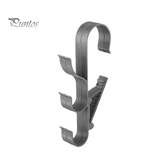 Swimming Pool Maintenance Tool Hanger Poolside Pole Hanger, with 3 Hook Configuration, Weather Resistant Management System Organizer, for Telescoping