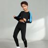 4-12 Years Kids Running Sweat-Wicking Quick-Dry Tights Set Fitness Suit