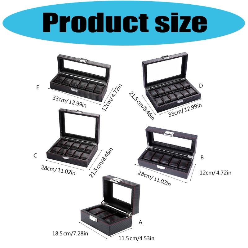 Additional Velutinous Lined Watch Storage Case Secure Metal Grip Plan For Jewelry Display And Travel