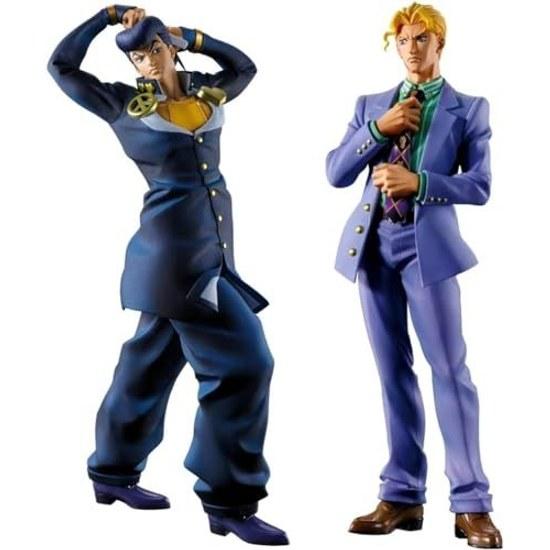 JoJo Figure Higashikata Josuke Kira Yoshikage Mometria JoJos Bizarre Adventure Diamond is Unbreakable Approximately 22cm Set 2 Types Official