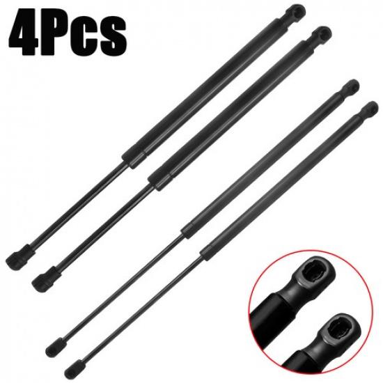 4Pcs Front Hood+Rear Tailgate Lift Support Gas Struts For Fiat 500L Hatchback