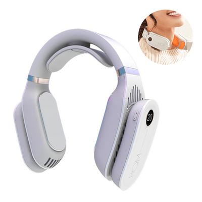Hanging Cooling Neck Massager Cooler Heater Mini Portable Air Conditioner Bladeless Fan Wireless Cold Hot Compress Massage